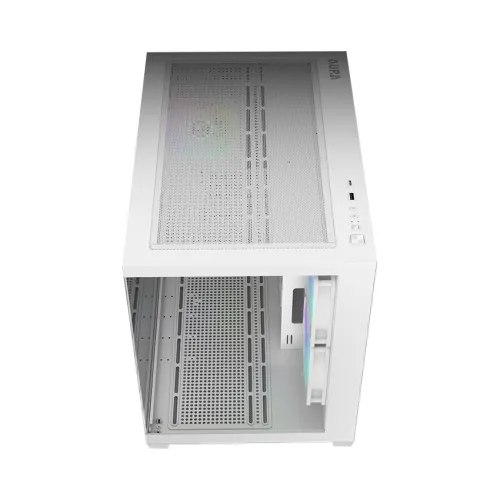 CASE GAMDIAS AURA GC10M V2 ARGB WHITE – MICRO TOWER | 3 FAN ARGB | GPU 400MM